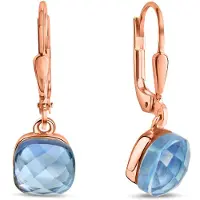 Jamelli dames 925 sterling zilveren 2 Quartz One Size Roze Blauw 32011764