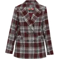 MyMo ROCKS Blazers roestbruin / lichtgrijs / zwart