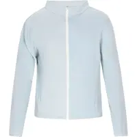 Mo ATHLSR Sweatvest pastelblauw / wit