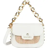 Braccialini Schoudertas 'Ivy Pro' camel / wit