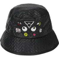 MyMo Pop Hoed 'Pop Eyetheme' geel / zwart / wit