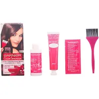 Garnier KLEUR SENSATIE 4.0 bruin. De herbruikbare permanente intense kleur biedt een langdurige intense kleur en glans dankzij p