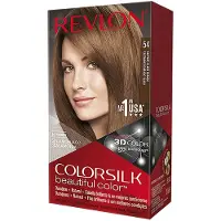 Revlon Permanente Kleuring - - N54 Licht Gouden Kastanje - Zonder Ammoniak - Zonder Parabenen - Crème