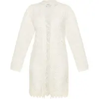 Usha Gebreid vest 'Fashion Look' offwhite