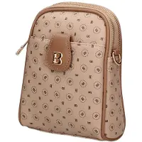 Briciole Schoudertas beige / lichtbruin