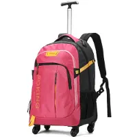 Aoking Rugzak oranje / fuchsia / zwart