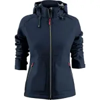 Printer Karting Softshell Jas Dames Marine maat XL dames