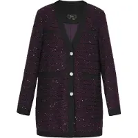 Faina Blazers aubergine
