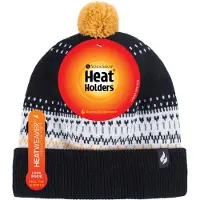 Heat Holder - Thermische wintermuts voor dames - Zwart