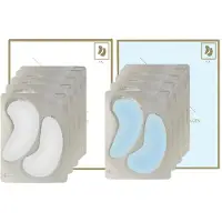 Erthskin London Oogpads Hyaluron & Collageen + Dubbel Collageen & Rose Hydrogel 5x2 – Set 1 St