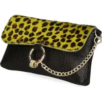 Gave Lux Koppelingzak vrouwen CHEETAH YELLOW