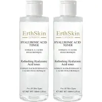 Erth Skin London 2 X Verfrissende hyaluronzuurtoner 1 St