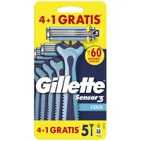 Gillette - Sensor3 Cool ( 5 ks ) - Jednorázová holítka