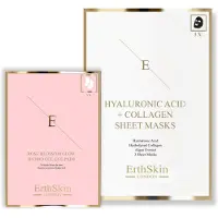 Erth Skin London Hyaluronzuur- en collageenmasker + oogkussentjes 1 St