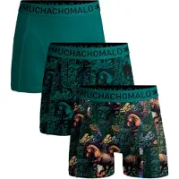 Muchachomalo Men 3-pack boxer shorts print/print/solid
