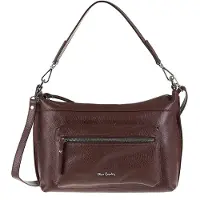 Pierre Cardin Schoudertas 'Seraphina' chocoladebruin