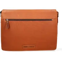 HILL BURRY Schoudertas cognac