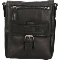 Santini schoudertas unisex BLACK