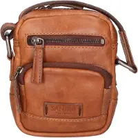 Santini schoudertas unisex TAN