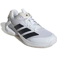 Adidas Sportschoen 'Adizero Ubersonic 5' ecru / zwart / wit