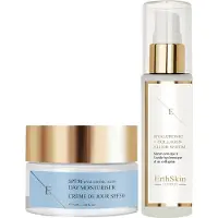 Erth Skin London SPF dagcrème + hyaluron serum set 110 ml