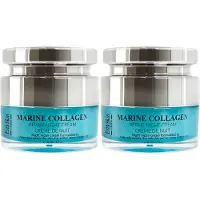 Erth Skin London 2x Marine Collageen Nachtcrème 1 St