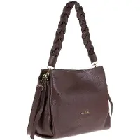 Pierre Cardin Schoudertas chocoladebruin