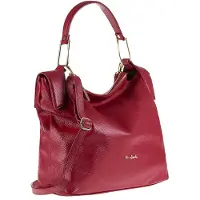 Pierre Cardin Schoudertas 'Lyra Elite' goud / robijnrood