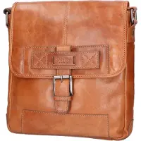 Santini schoudertas unisex TAN