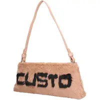 Custo Barcelona Schoudertas lichtbruin / zwart