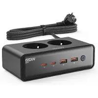 Voomy Power S20 - 65W - 4000W - Zwart