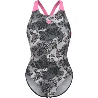 Arena Badpak 'CAMO V BACK' pink / pastelroze / zwart