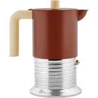 Alessi Percolator Vite 6 Kops Brown