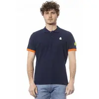 Invicta Shirt blauw / donkerblauw / geel / oranje