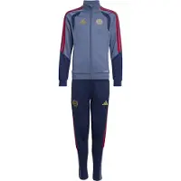 Adidas Bayern München Trainingspak Full-Zip 2026-2027 Kids Donkerblauw Rood Goud