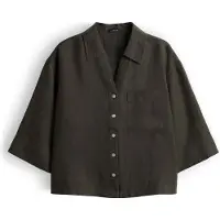 Opus Blouse 'Flippa' donkergroen