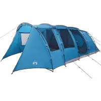 vidaXL Tunneltent 675 x 392 x 210 cm Blauw