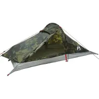 vidaXL Backpacking Tent 2-persoons Camouflage