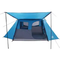 vidaXL Tunneltent Blauw 475 x 220 x 192 cm