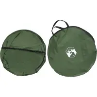 vidaXL Pop-up Toilet Tent met Hangtouw 97 x 126 cm Groen