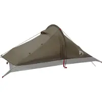 vidaXL Backpacking Tent 4-persoons Bruin en Grijs