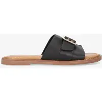 Tango audrey buckle sandalen dames zwart leer