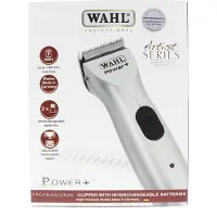 Wahl Power Plus 1855 Zilver incl. wisselaccu en 4 opzetkammen