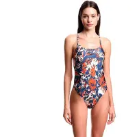 Emporio Armani Dames Badpak Piece blauw (S), Strandkleding, Polyamide EW000797_AF20242
