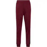 Adidas Broek 'SST' robijnrood / zwart