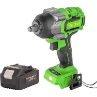 Procraft PWA36bb accu-slagmoersleutel 20 V 850 Nm 1/2" borstelloos + 1x accu 4,0 Ah - zonder oplader