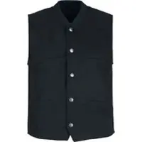 EMP Bodywarmer - Oktoberfest Kunstleder Weste - M tot 3XL - voor Mannen - zwart | Maat M