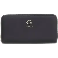 GUESS portemonnee Coleen SLG Zip Around Wallet Black zwart