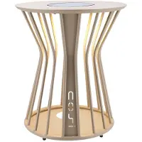 Cosi Fires Cosilumia loungetafel met verlichting Ø 52 x 60 cm - sandy beige