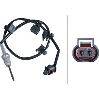 Hella 6PT 358 284-461 Sensor, uitlaatgastemperatuur